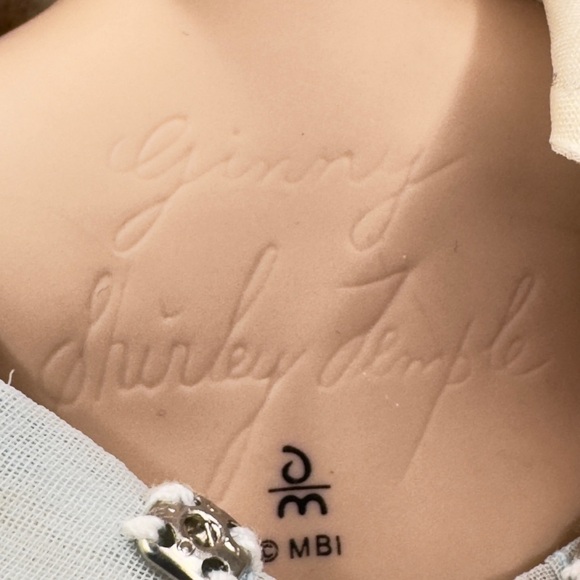 Shirley Temple Ginny Porcelain Doll MBI 11” Sailor Dress w/ Stand - Picture 13 of 15